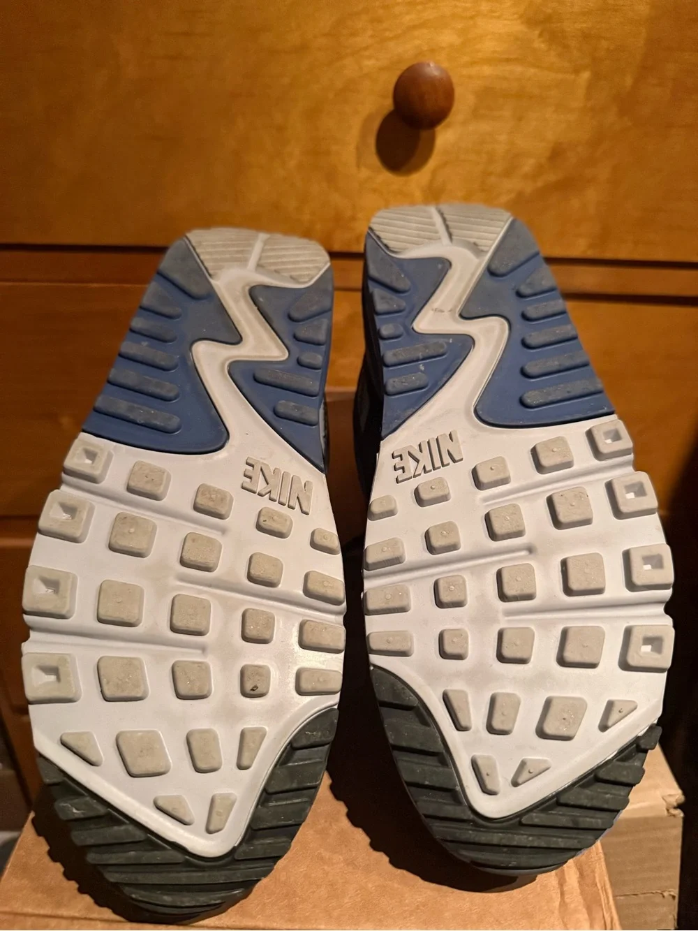 Nike Blue Black & Grey Air Max Retro Shoes